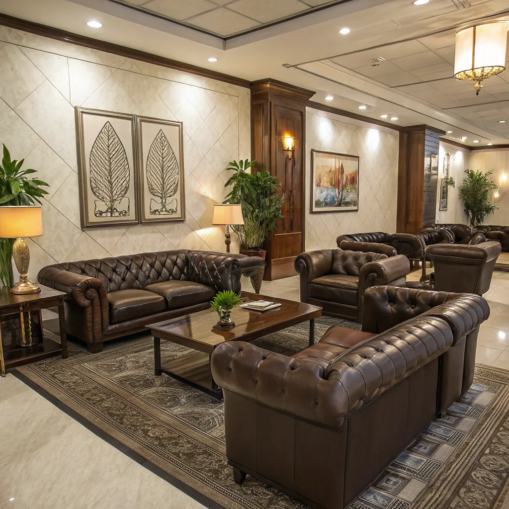 Premium gaming lounge setup